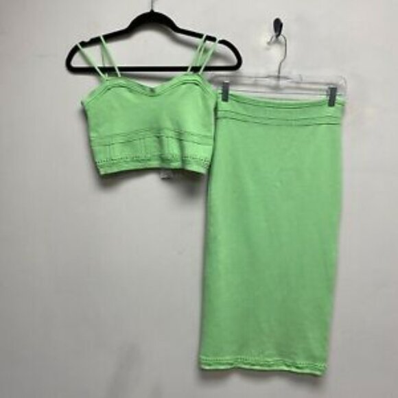 House of Harlow 1960 Dresses & Skirts - House of Harlow 1960 2-Piece Green Midi Skirt Set Size S